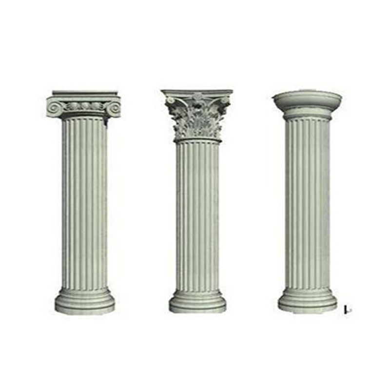 Columnas romanas GRC resistentes a la intemperie para exteriores