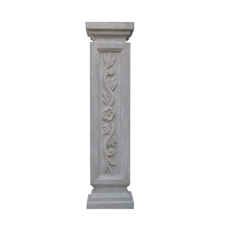 Columnas romanas GRC de acabado liso y sin costuras