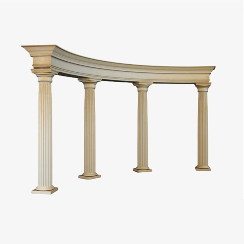 Columnas romanas decorativas GRC del vestíbulo del Grand Hotel